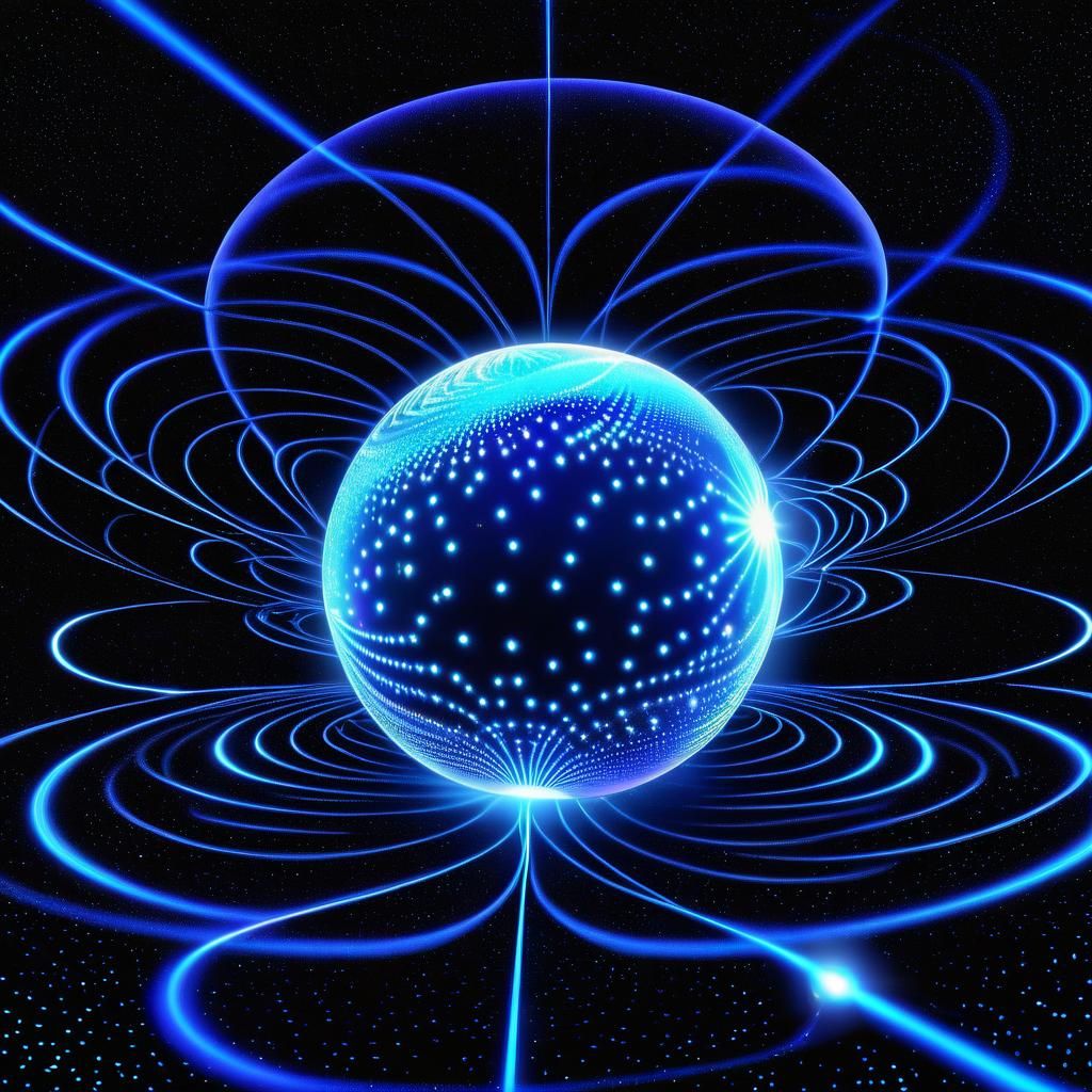 Quantum Computer Simulation of Earth's Magnetic Fields