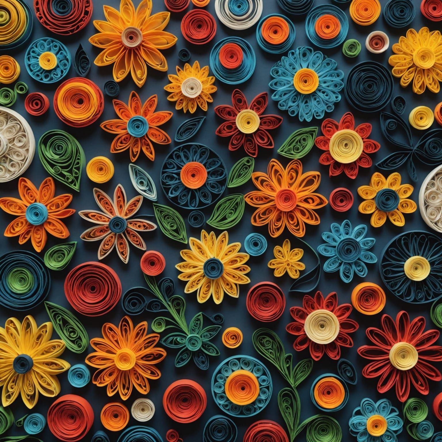 Quilling Collage Art: The Big Bang in Photorealistic Detail
