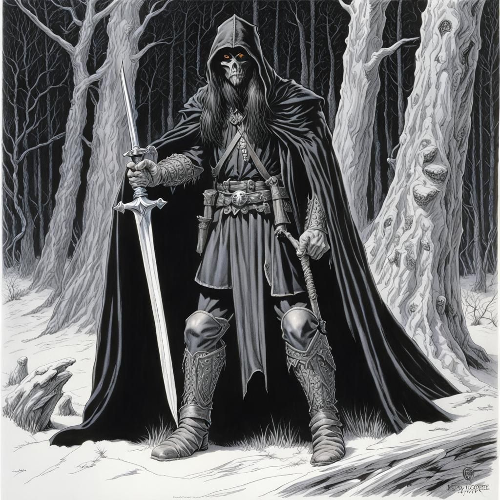 Grimdark Fantasy Scene