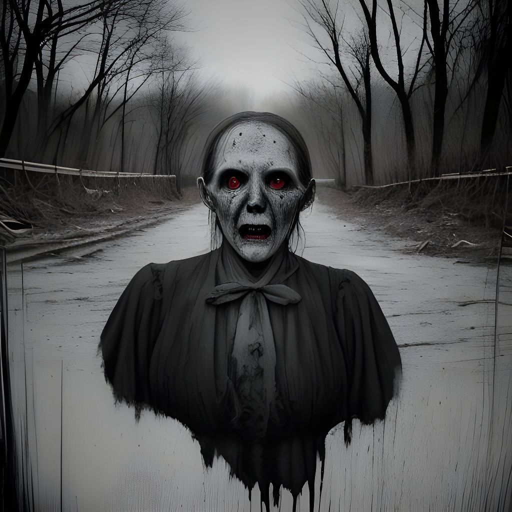 Eerie Cursed Haunted Photograph