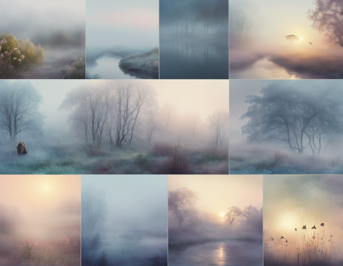 Dreamy Cyberpunk Floral Train in Steampunk Cityscape