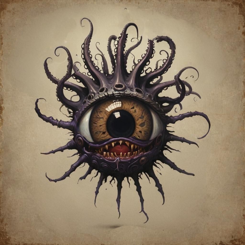 Classic Fantasy Beholder Monster