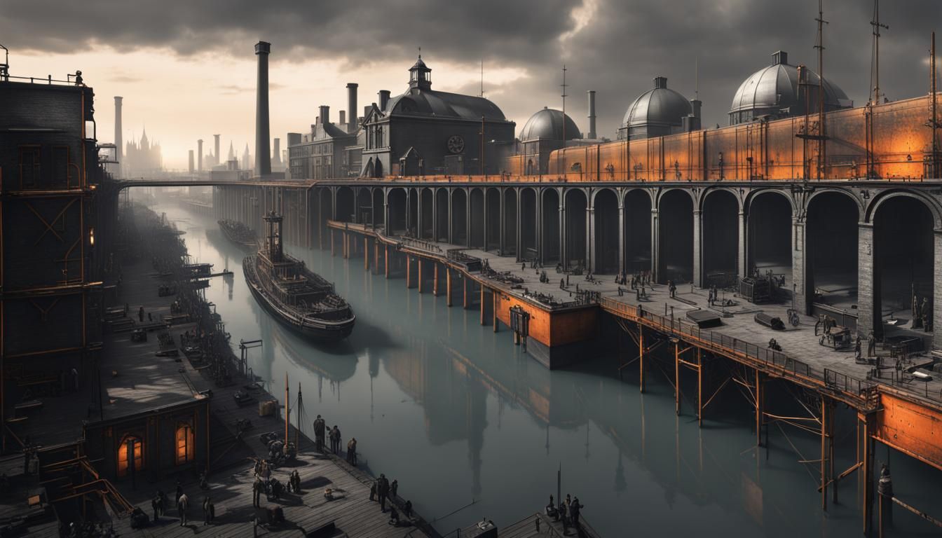 Cottonopolis Docks 19th Century