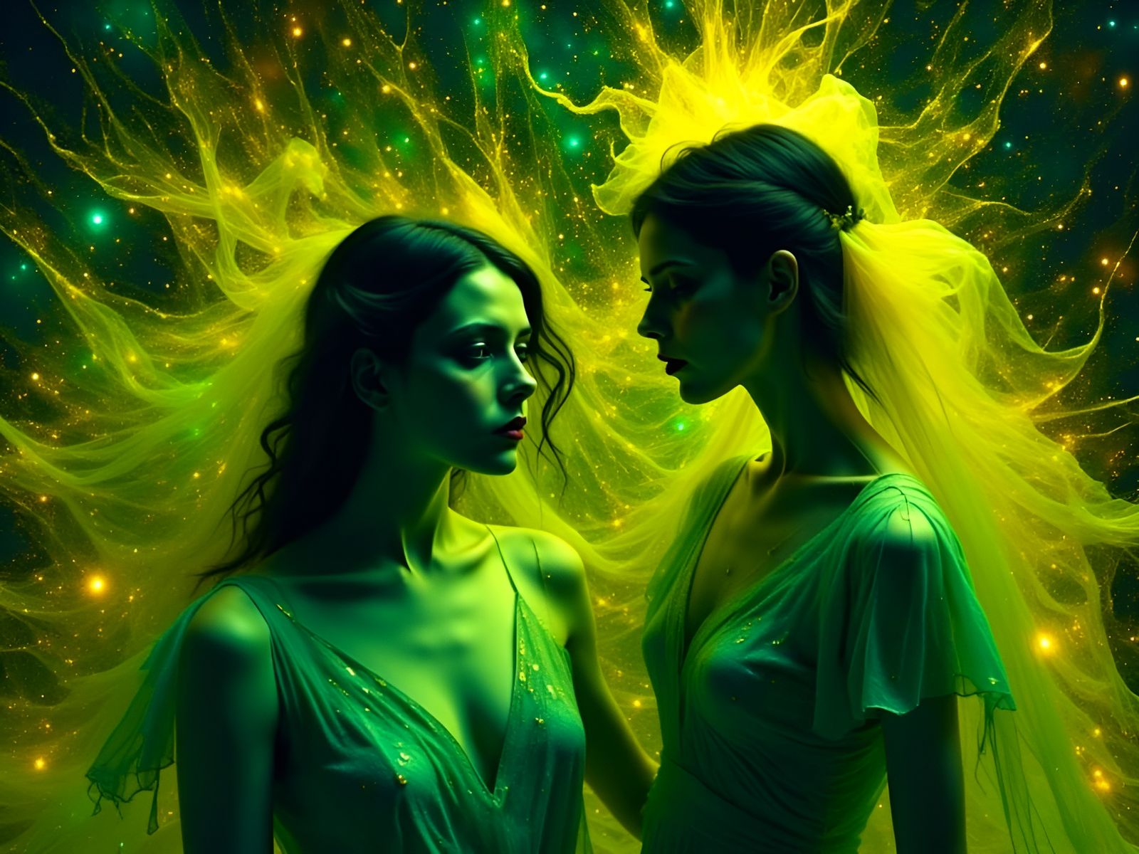 All the stars shine bright...