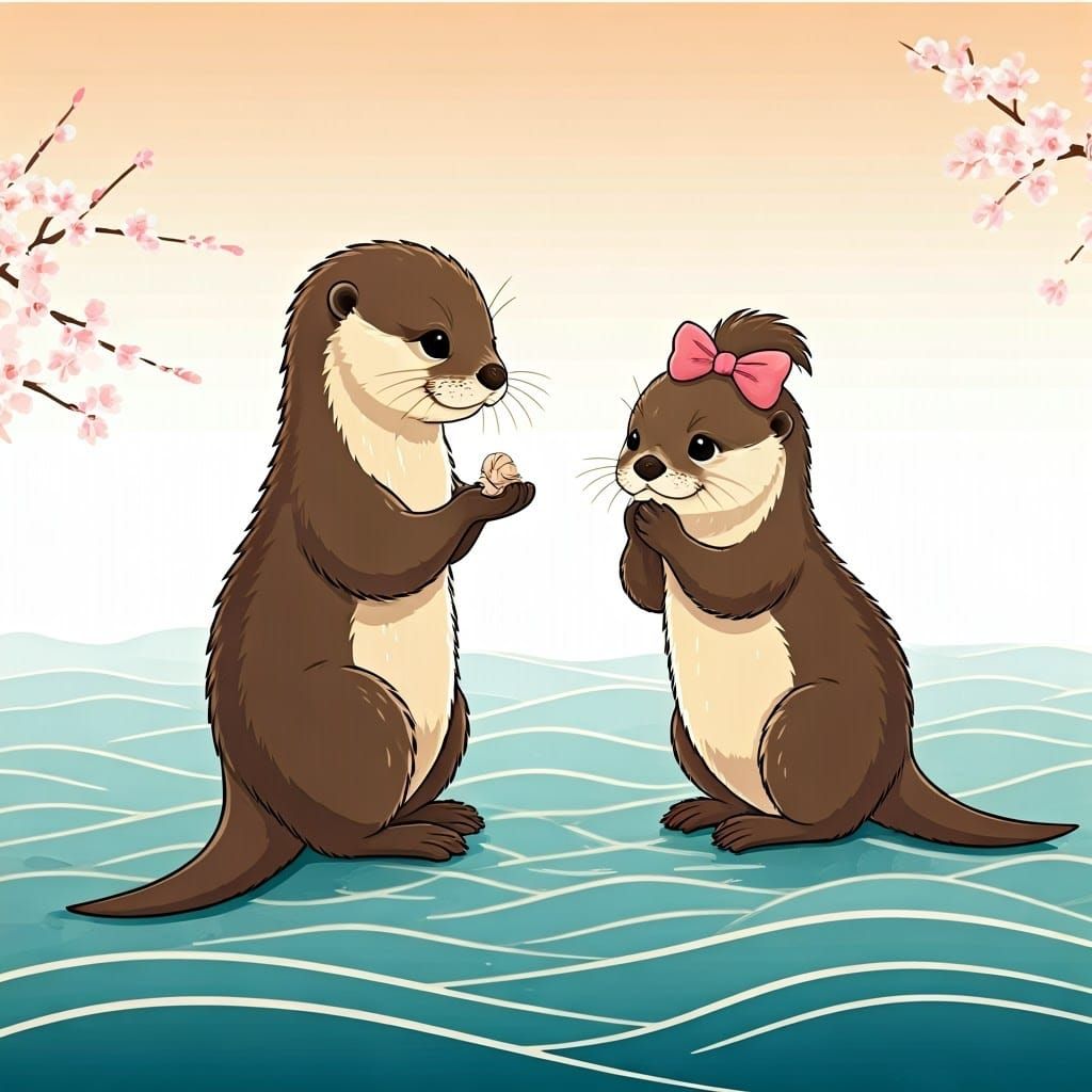 otter 🦦 couple