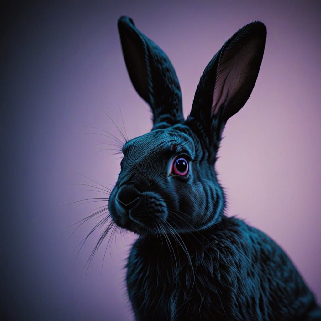 Spectral Resonance in Vibrant Blue-Violet Hues