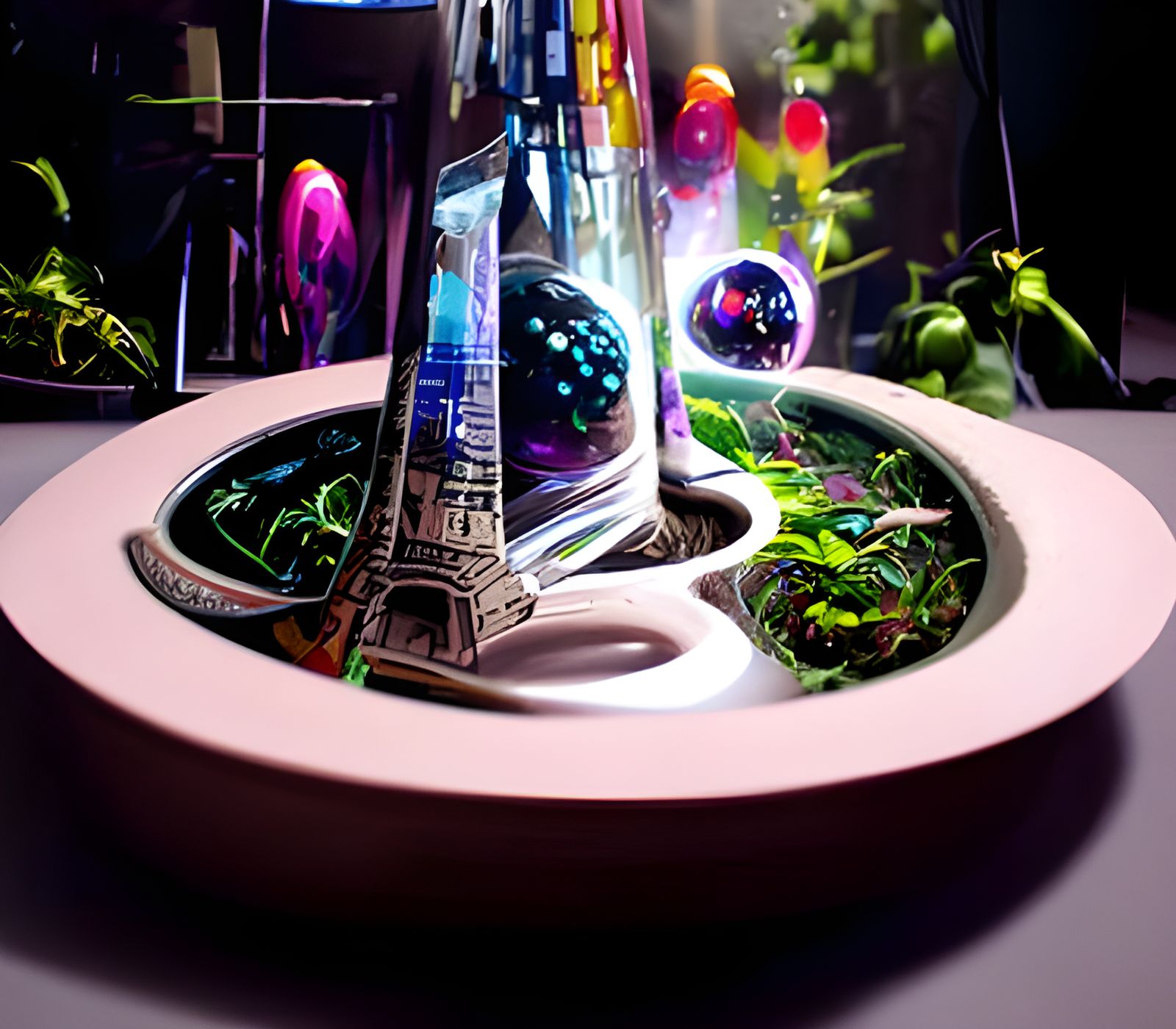 Terrarium City by Stephan Martiniere: Hyperrealism