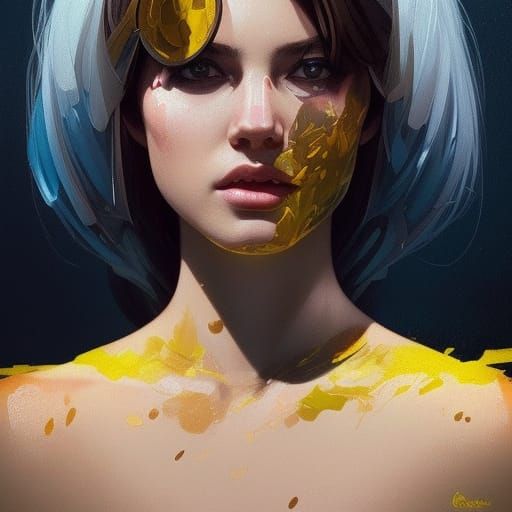 Detailed Portrait in Artgerm Style