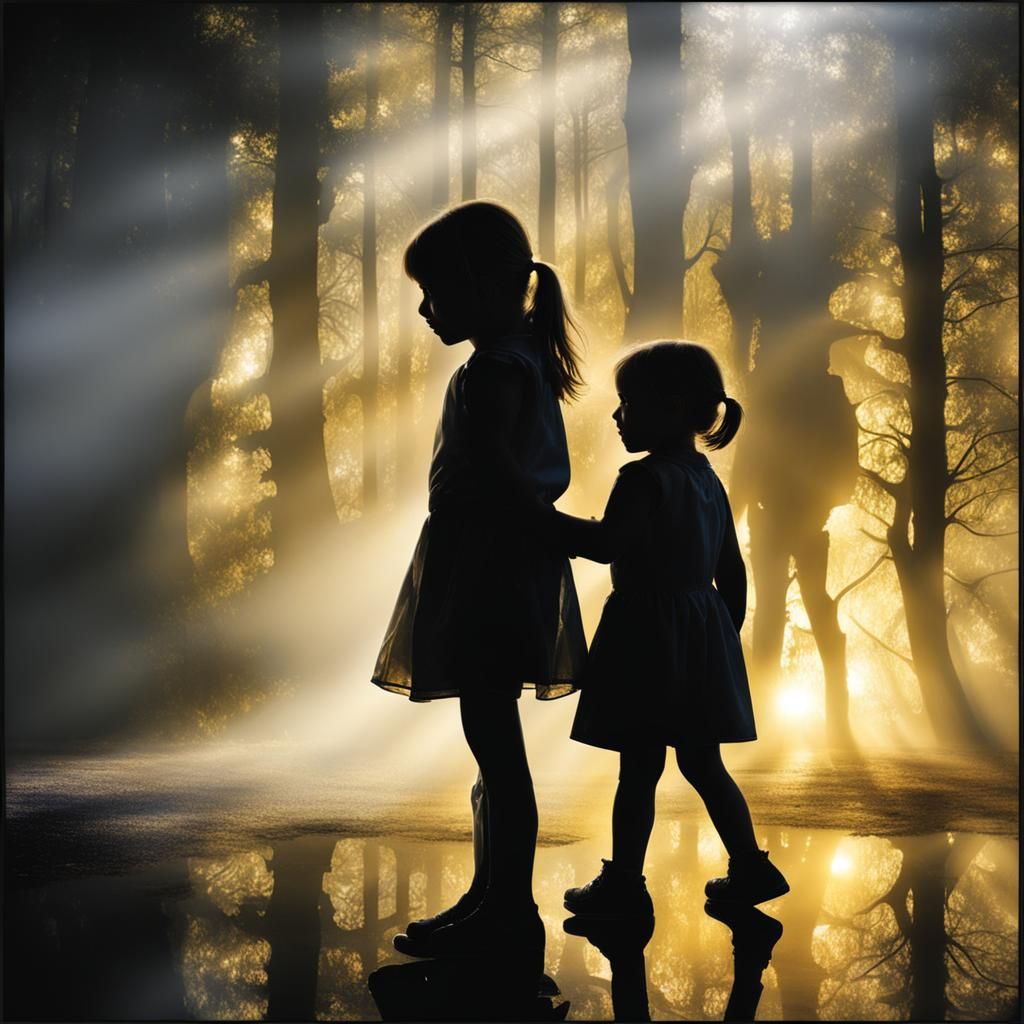 Dreamlike Double Exposure: Shadows and Courage in Encaustic ...