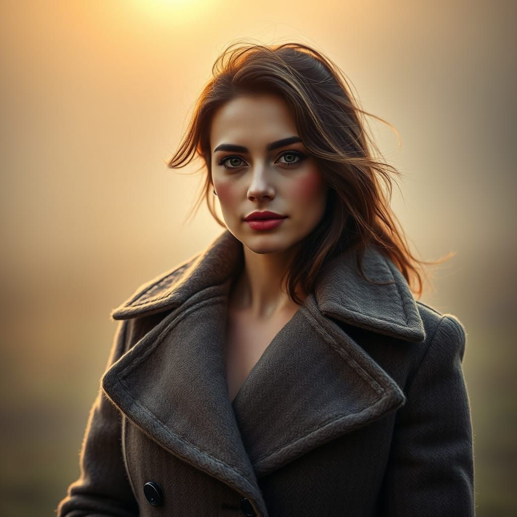 Ethereal Executive in Morning Mist