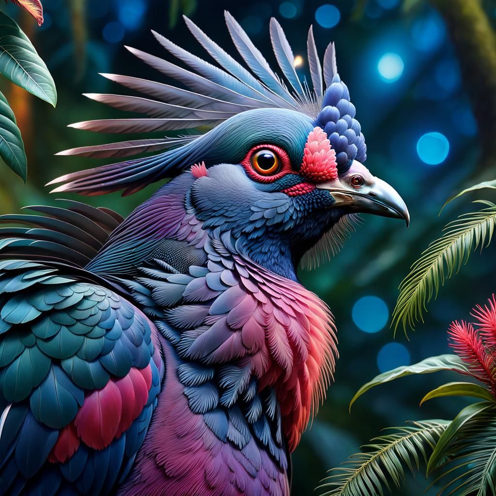 Crowned Pigeon fantasy