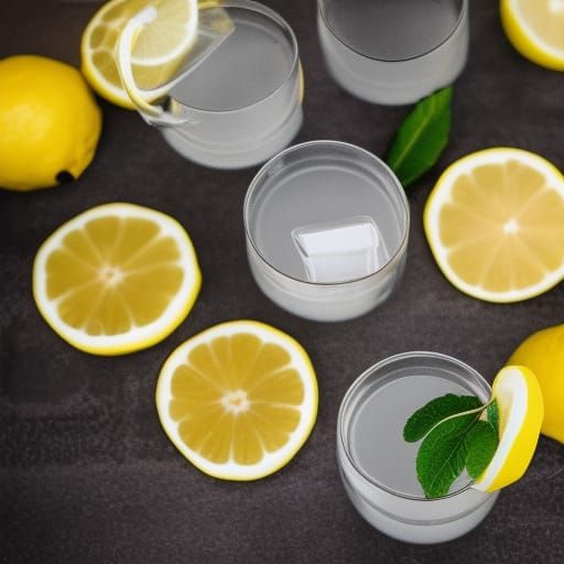 Refreshing Lemonade with Dynamic Lighting