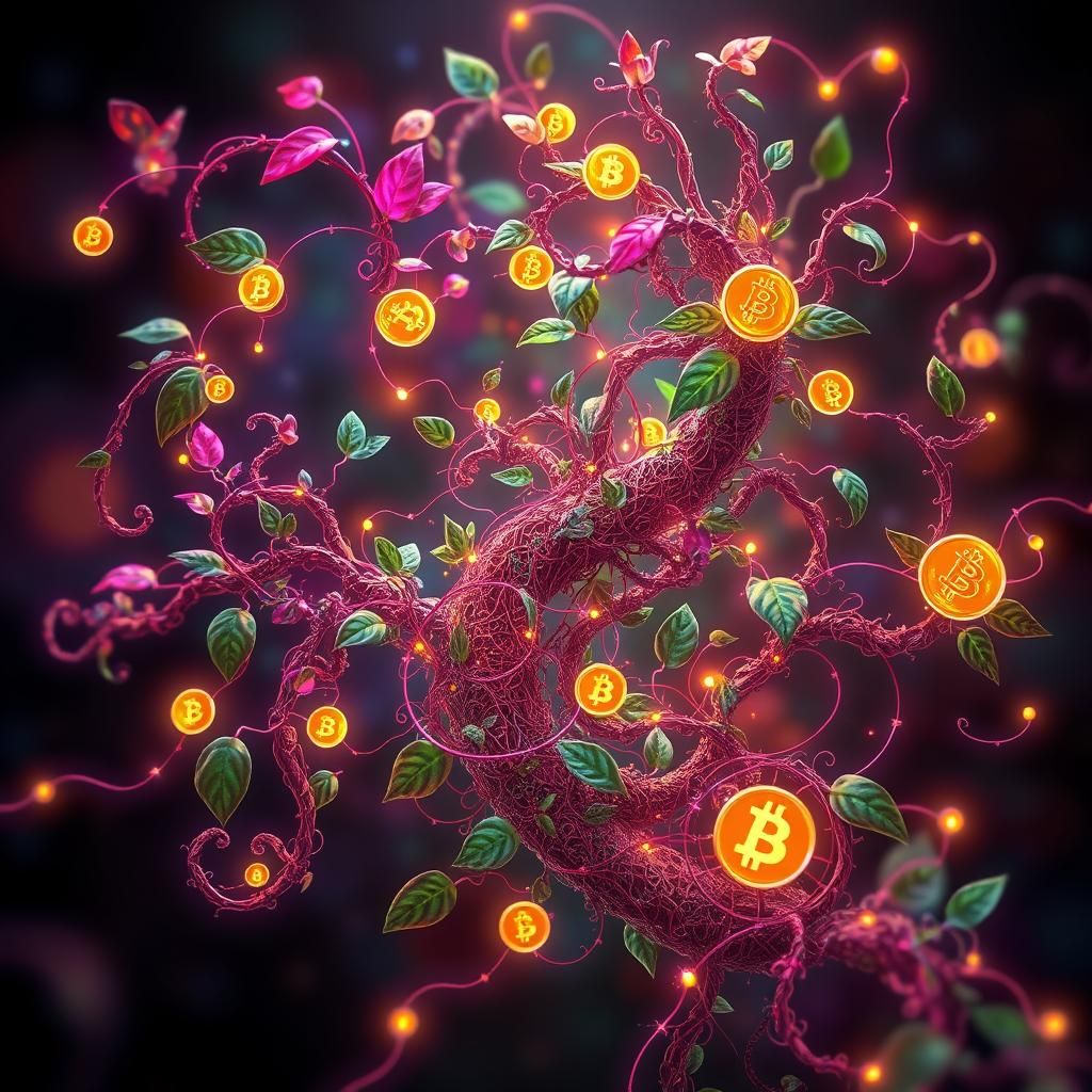 Organic Tech Network with Bitcoin Integration