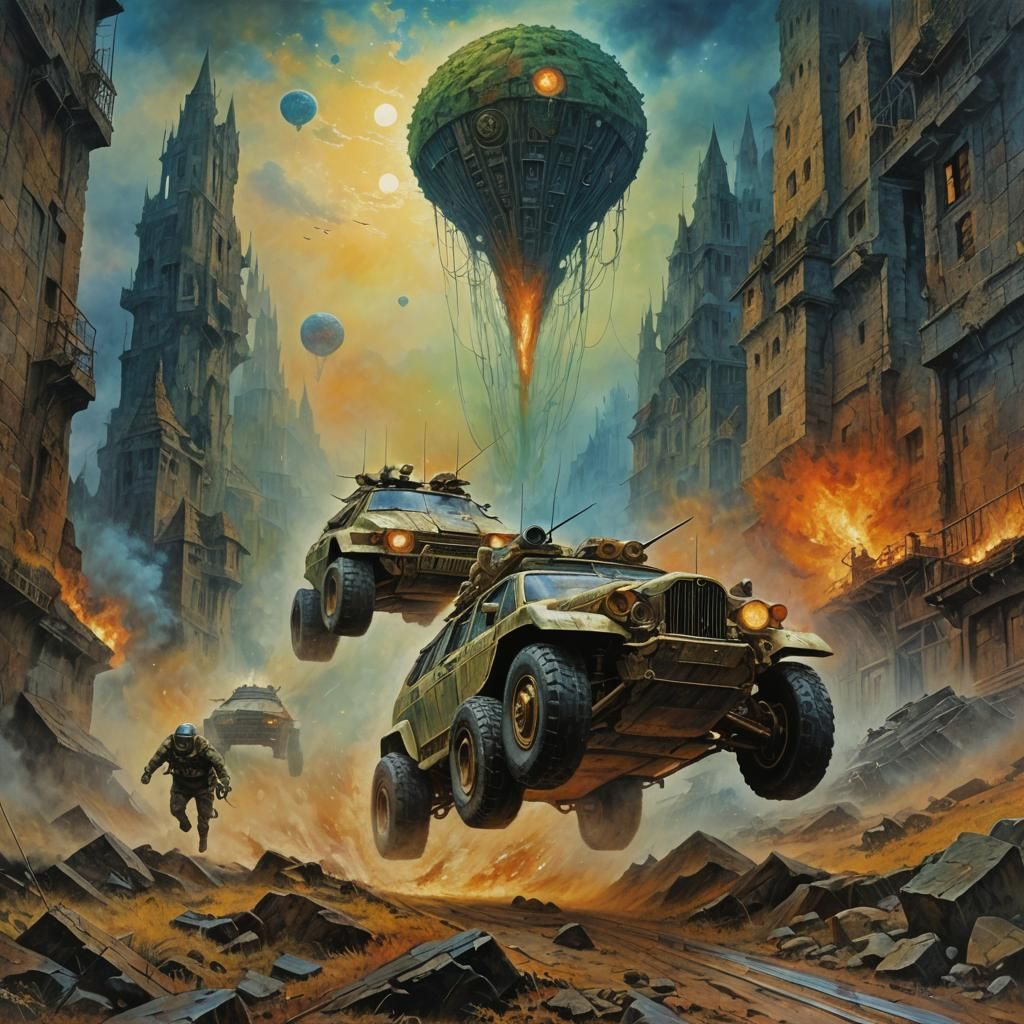 Dystopian Sci-Fi Action Masterpiece