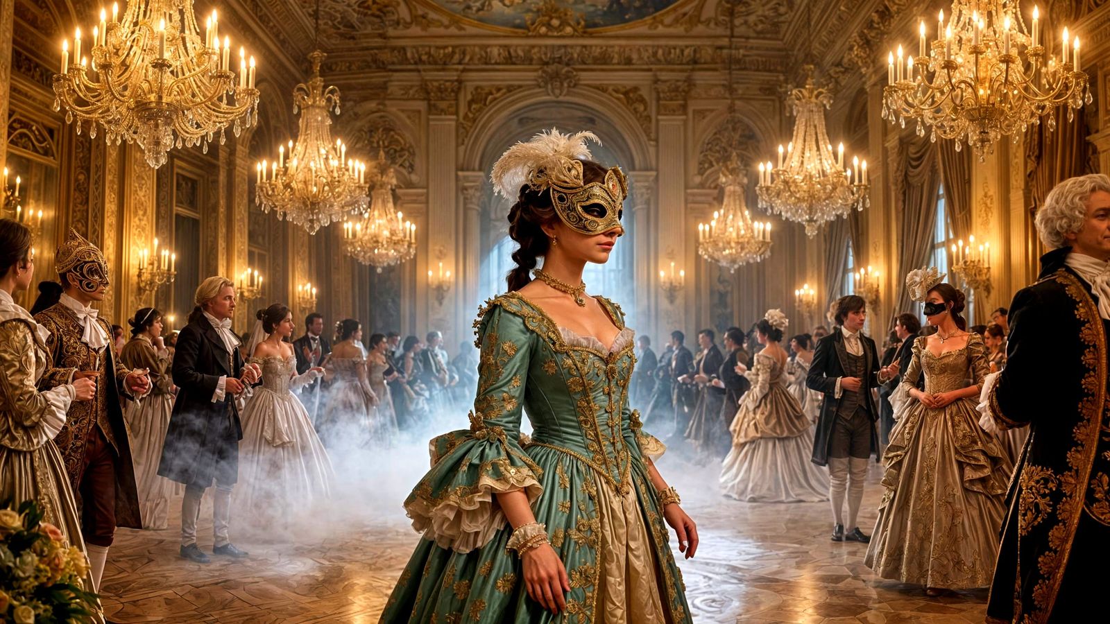 Spectacular Masked Ball in Dreamy Venetian Palace