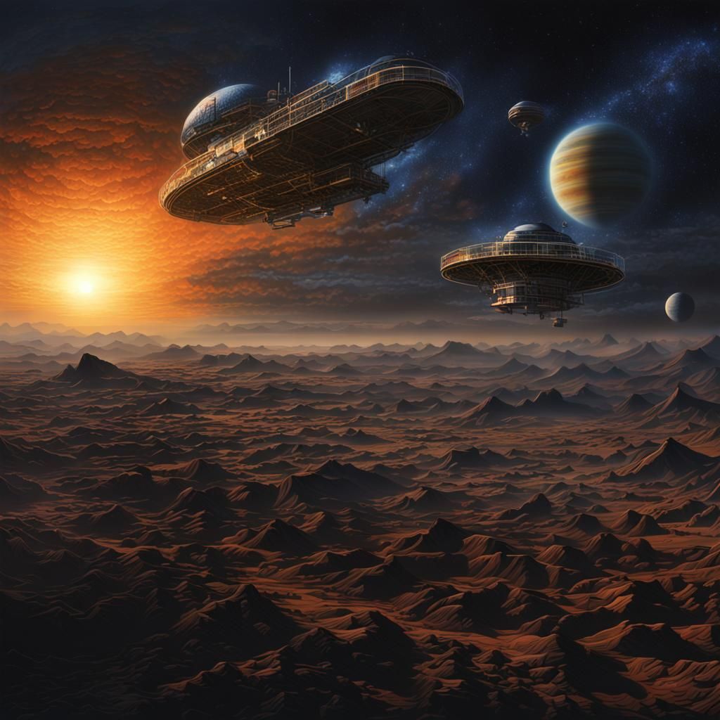 Art Bell on Air: Hyperrealistic 3D Concept Art