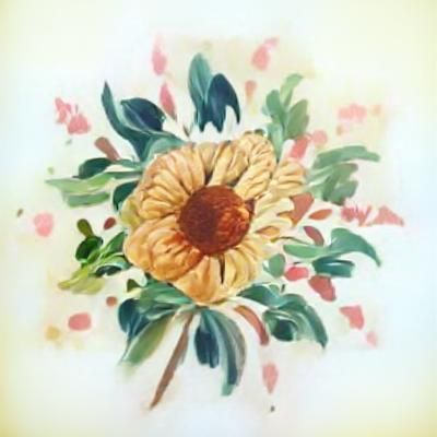 Vintage Flower Painting: A Timeless Floral Art