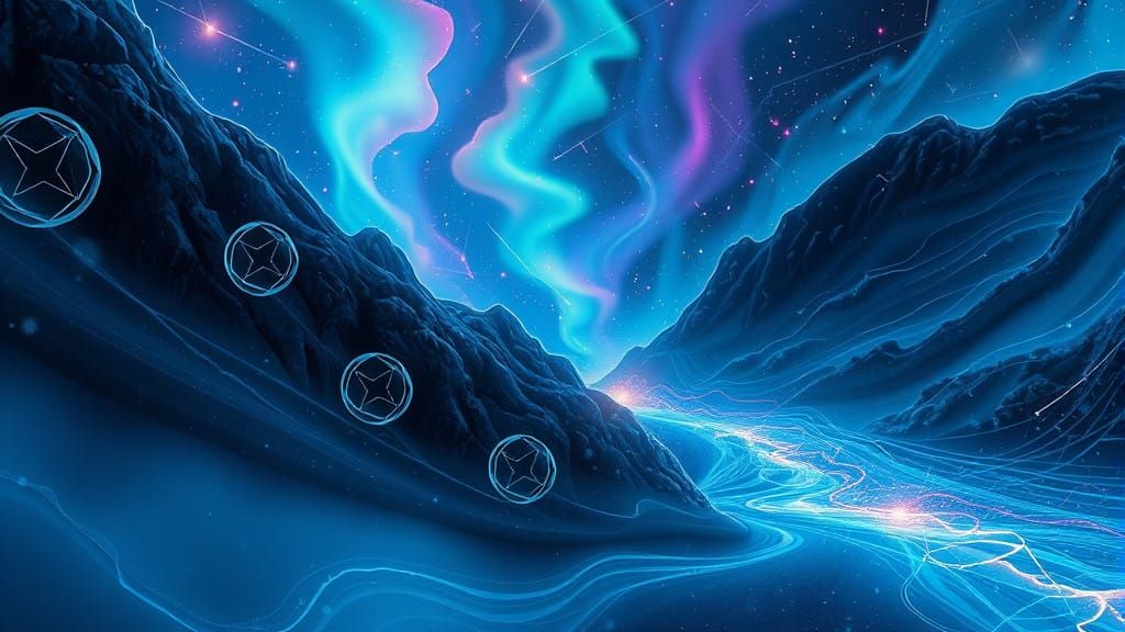 Vibrant Cyberpunk Cityscape in Pastel Hues