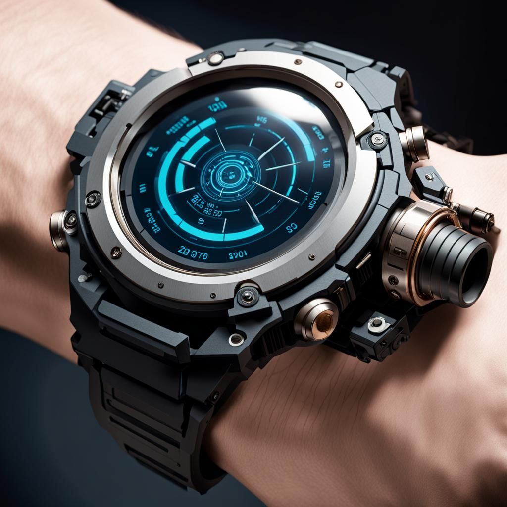 High-Tech Weaponized Smartwatch