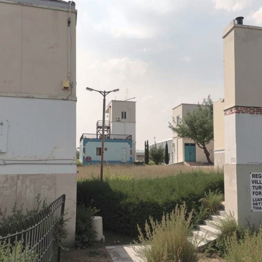 Forgotten Alleyway in Liminal Decay