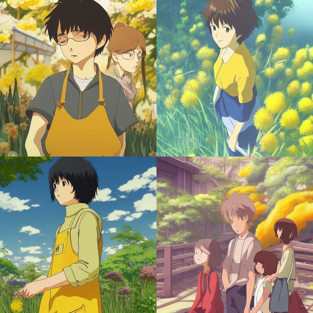 Mustard: Studio Ghibli Anime Key Visual