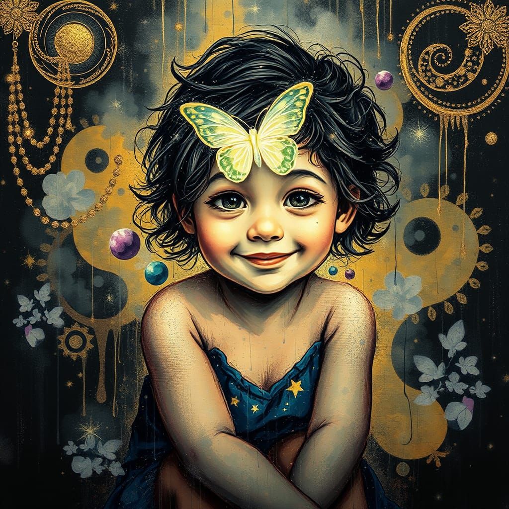 C'era una volta una cucciolotta di bambina curiosa e carina