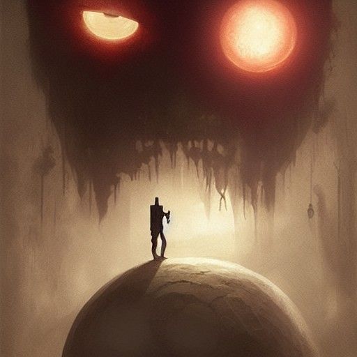 Sinister Titan Gazes with Earth Eyes