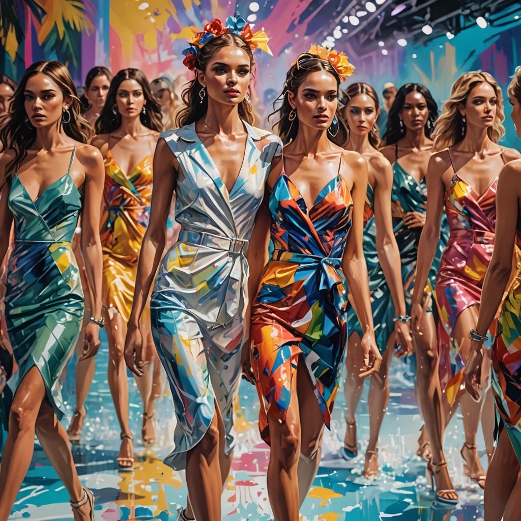 Miami Bathing Suit Show Party Fashion
