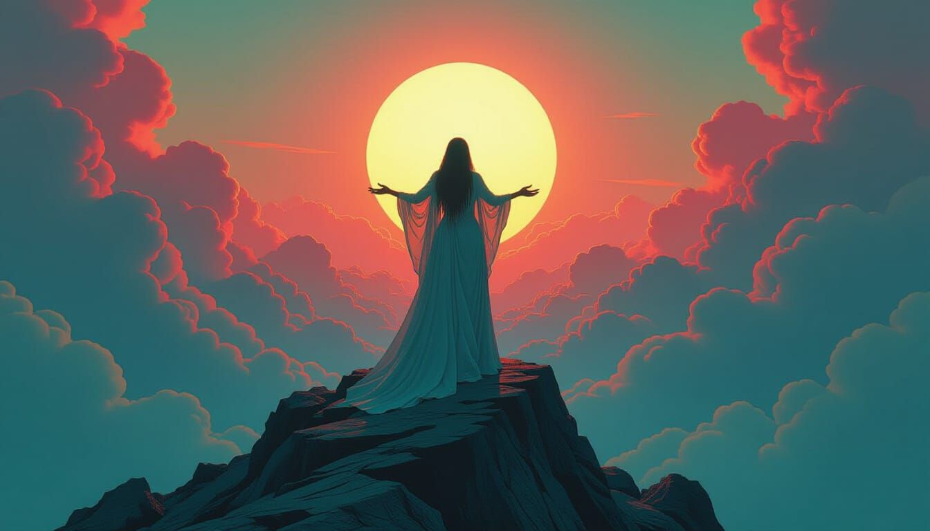 Witch speaking to the universe .