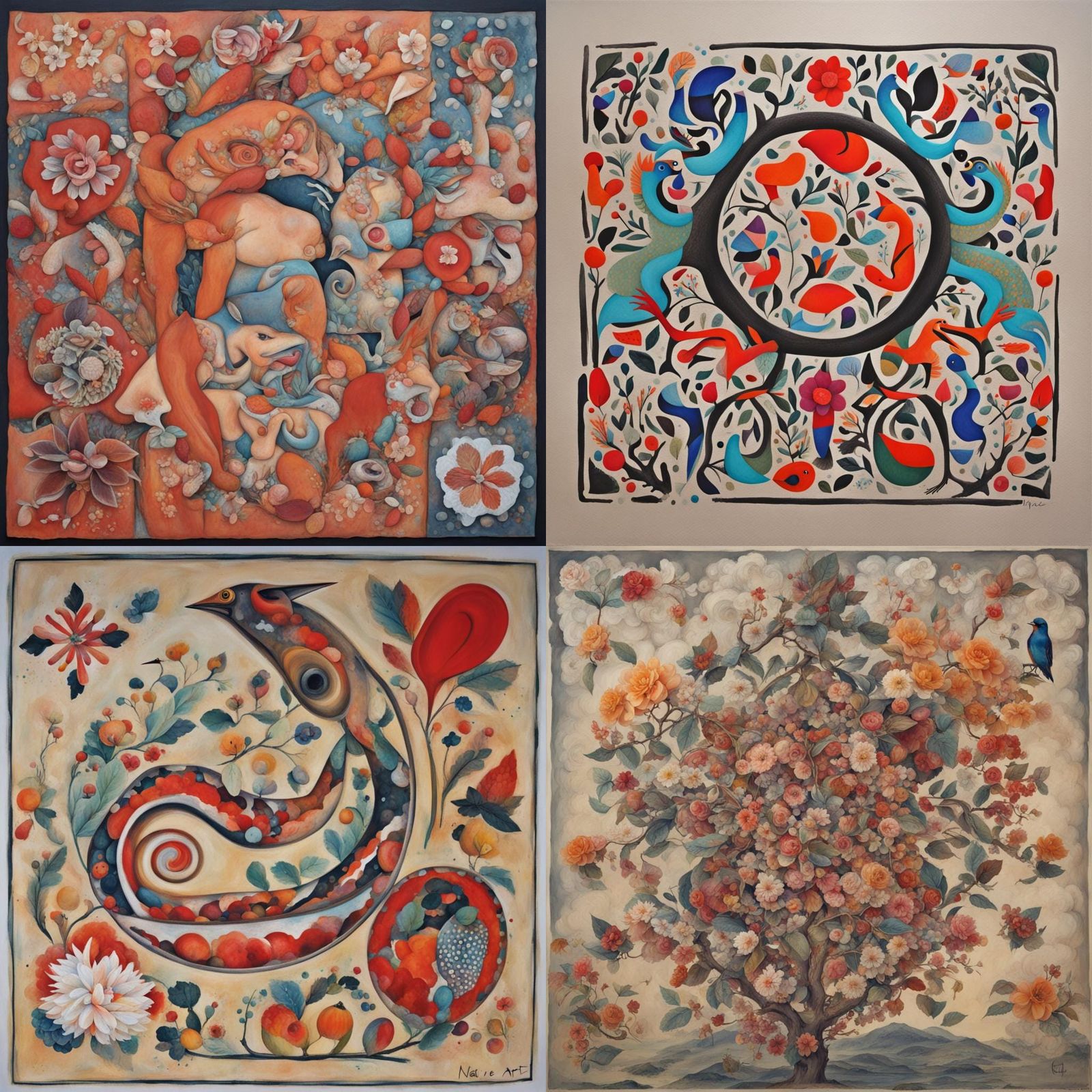 Understanding Naïve Art: A Simple Visual Example