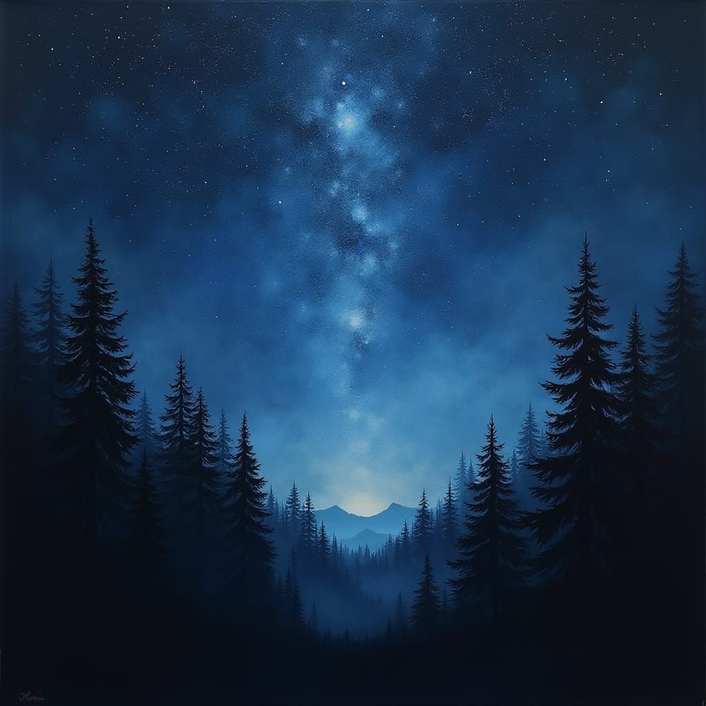 Celestial Shadows Unveiled in Dramatic Tenebrae Art