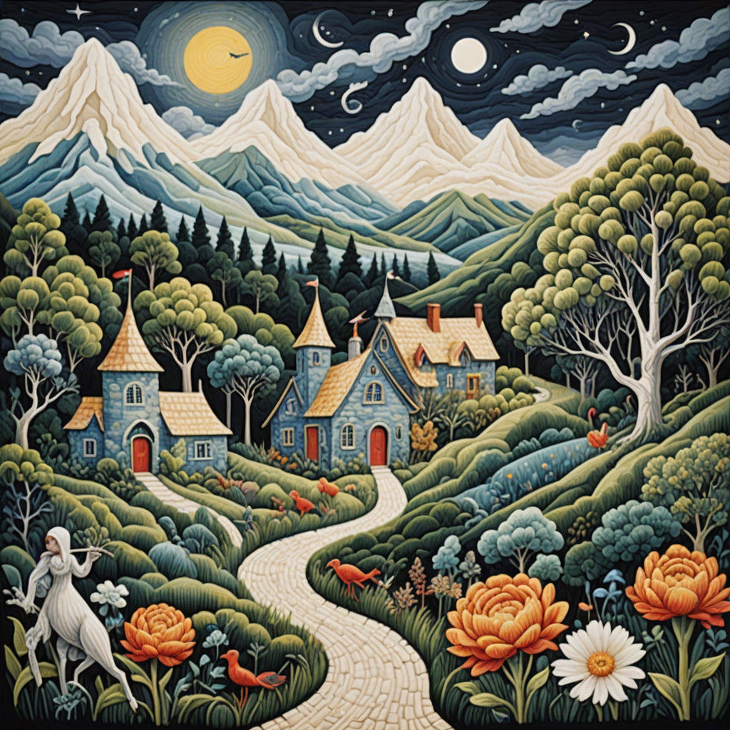 Enigmatic Tapestry World of Fantasy Figures