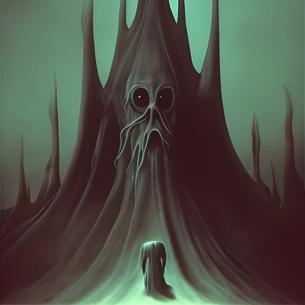 Cthulhu Cultists Feast in Lovecraftian Horror Style