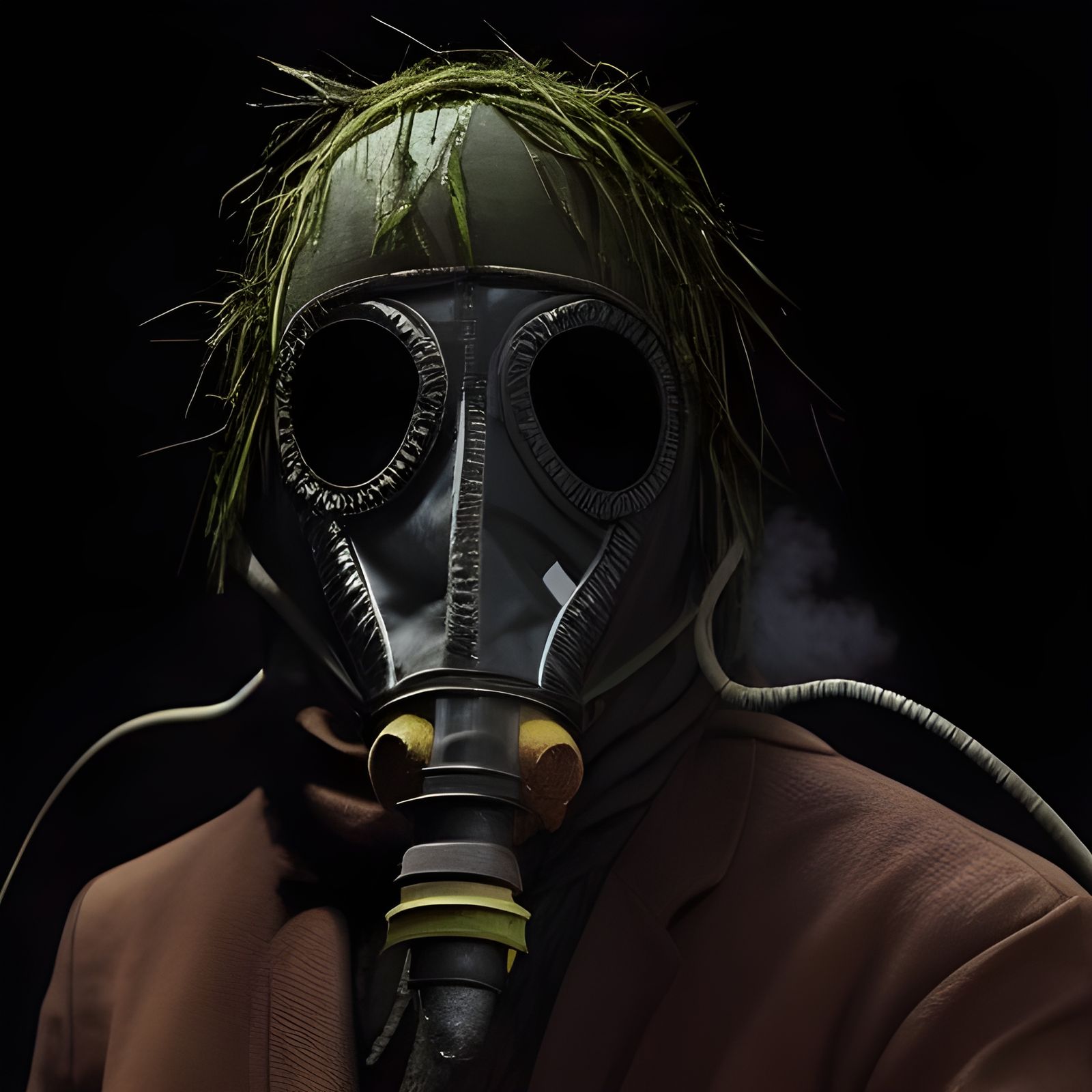 Scarecrow from Batman with Gas Mask in 8k