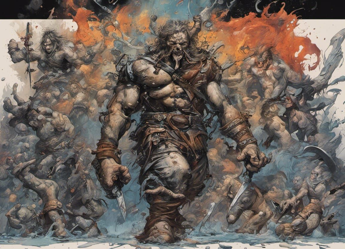 The troll by Simon Bisley