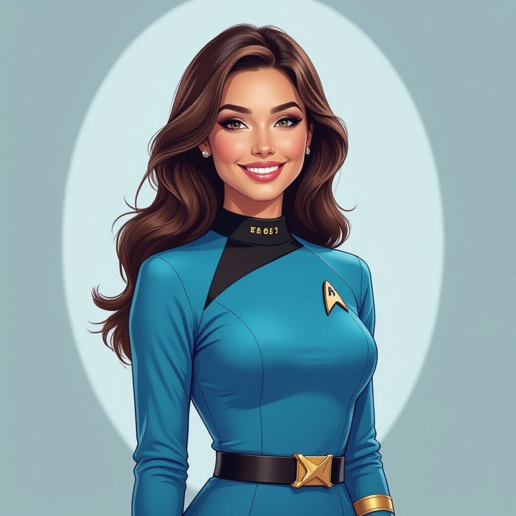 Star Trek Convention: Hyperrealistic Portrait of a Housewife