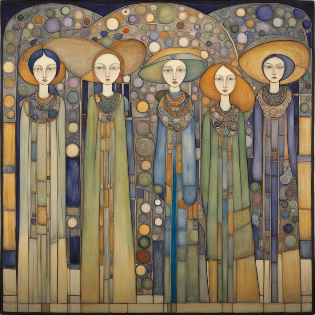 Surreal Art in Glasgow Style Aesthetic