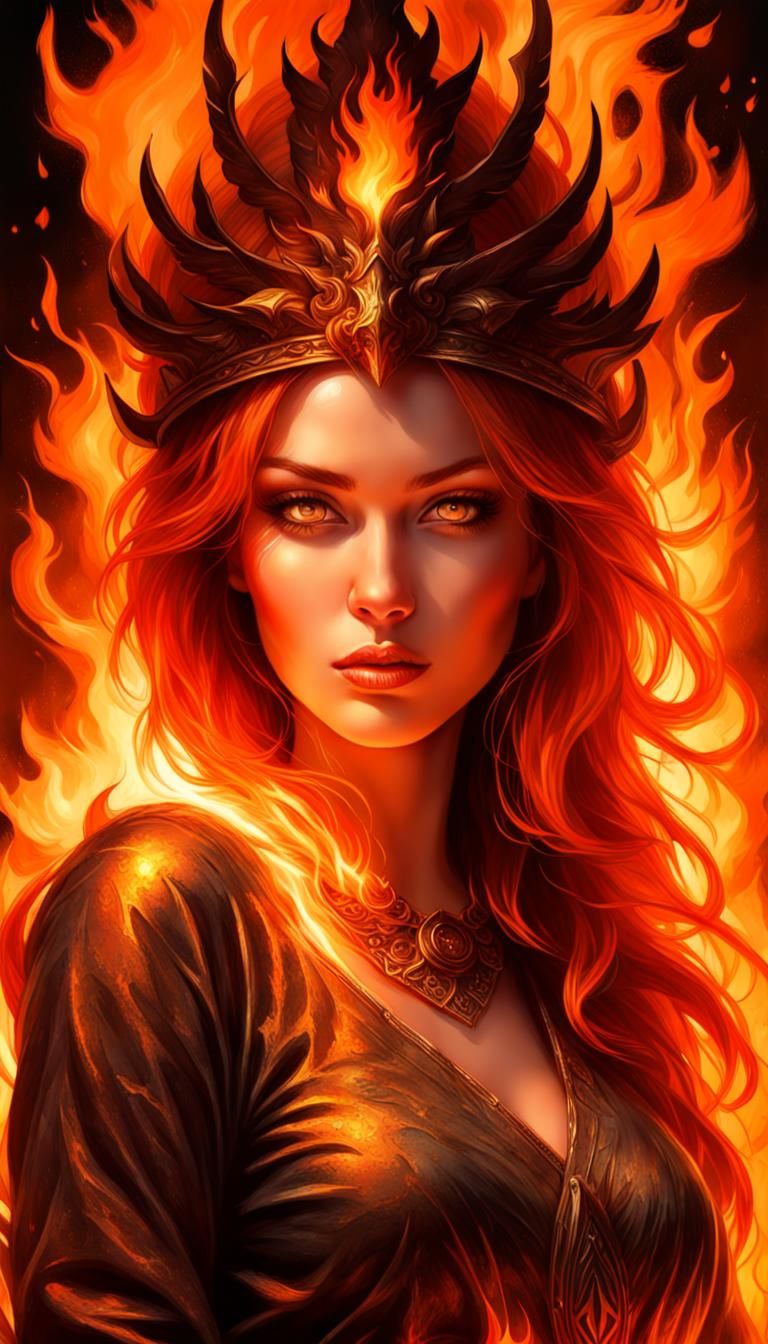Fire goddess