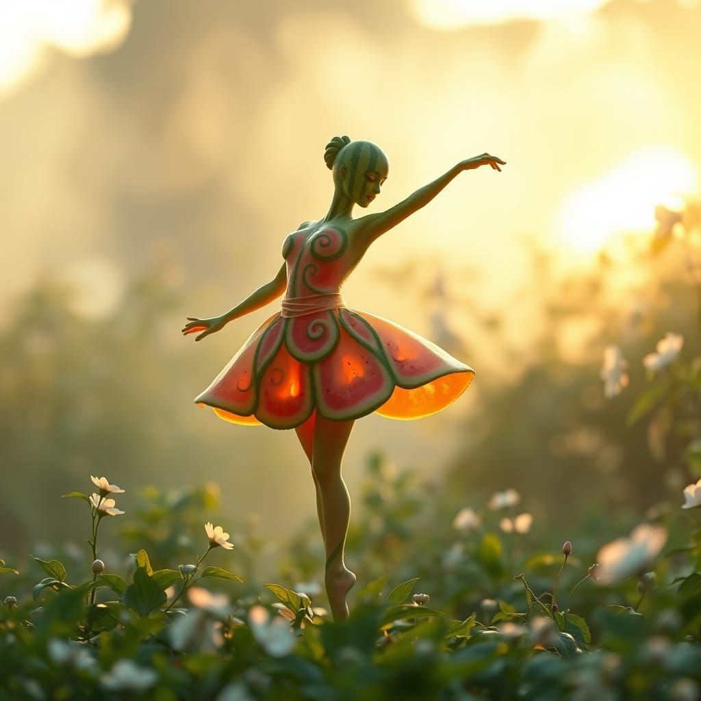 Watermelon Ballerina