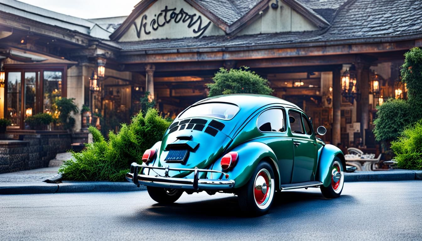 Vintage VW Beetle 'Victory' Theme