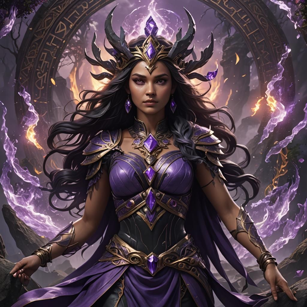 Goddess of Elements: Rebecca in Fantasy Art