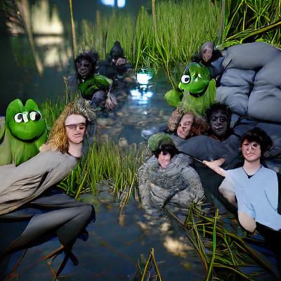 Goobers by the Swamp: Realistic Unreal Engine Rendering