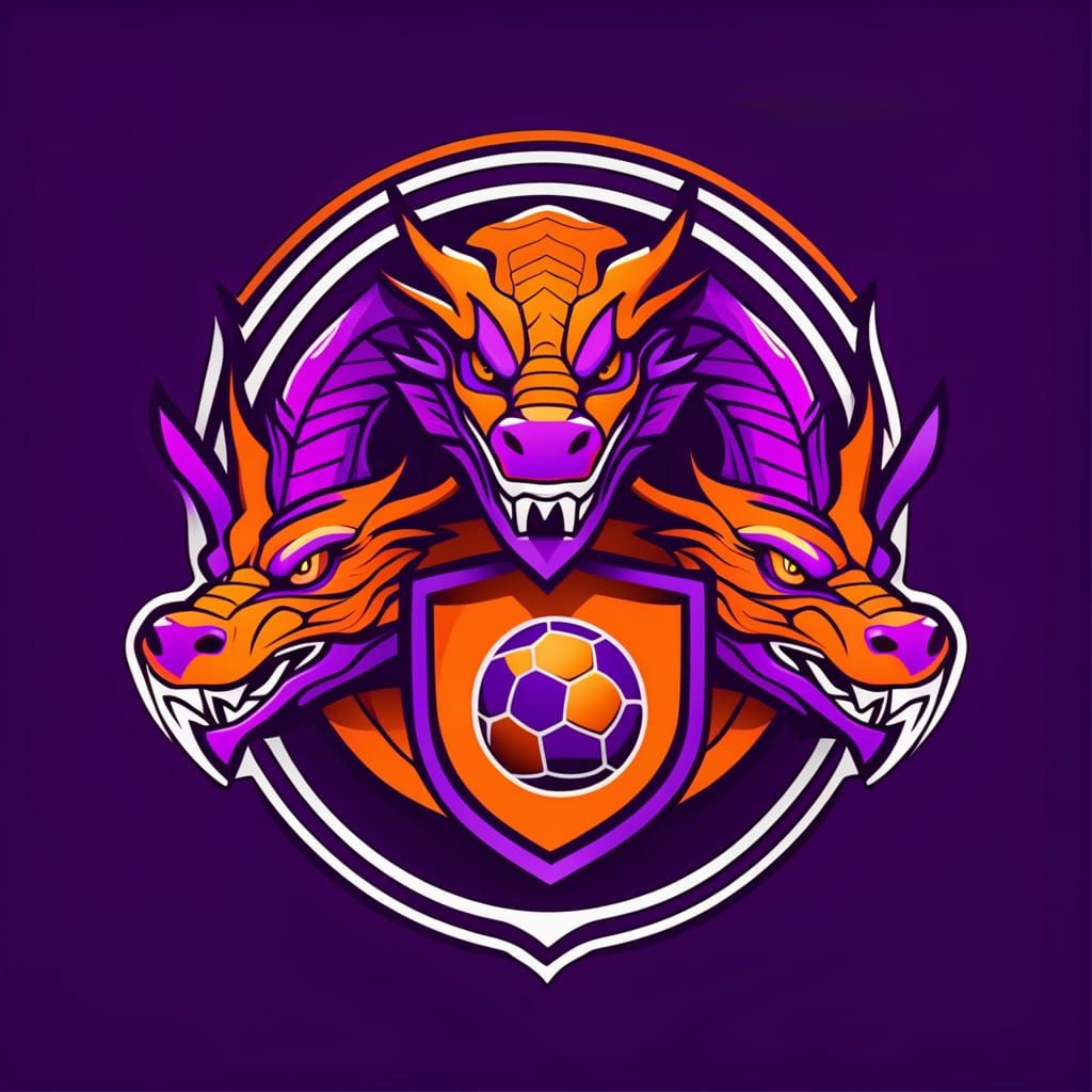 Hydra Soccer Team Logo in Vector Style