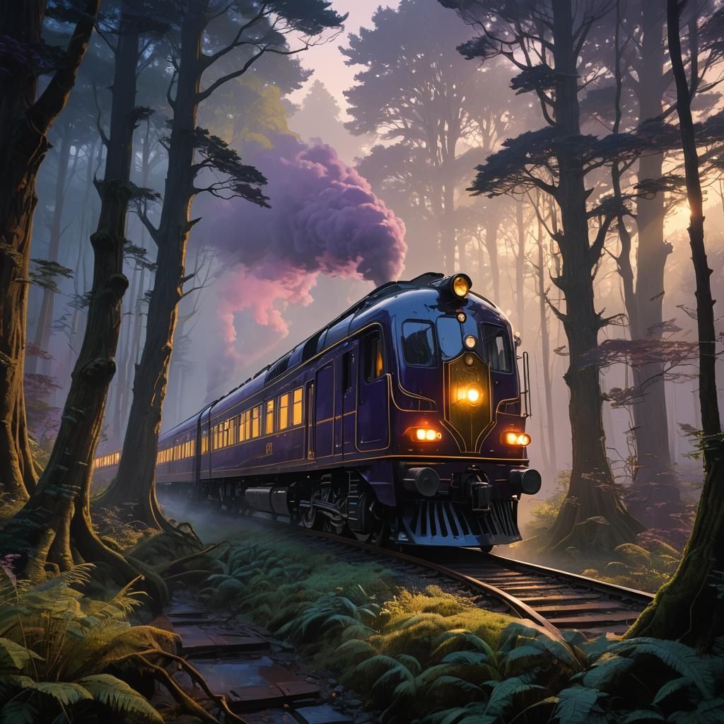 A mystical train ride