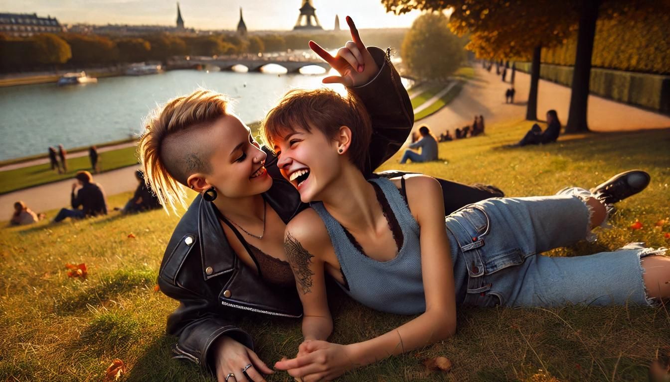 Warm Color Palette Abstract Design