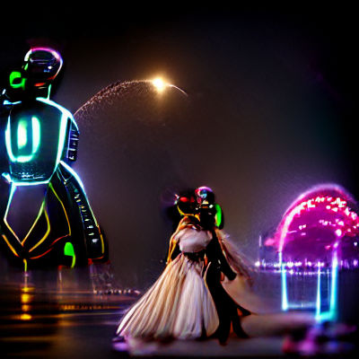 AI Generated Image From Blank Prompt