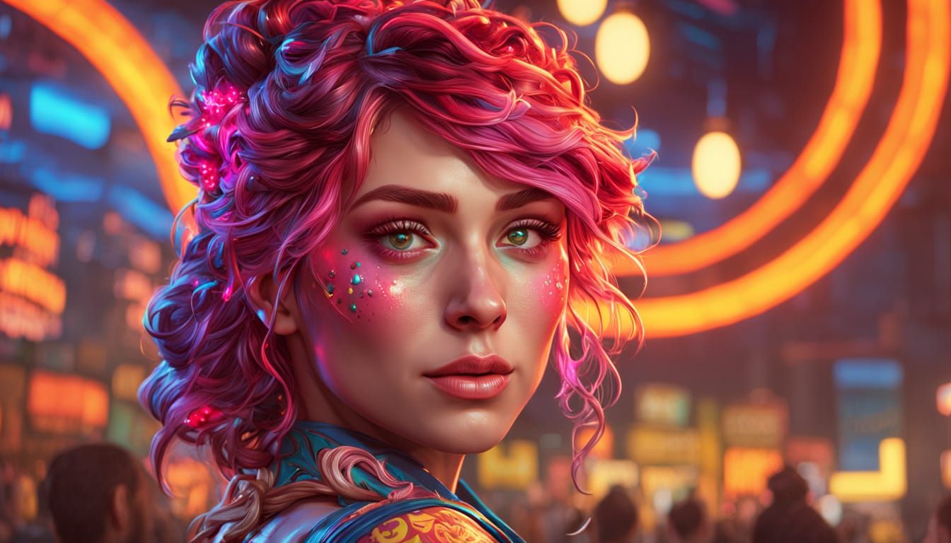 Rotodyne Food & Drink Portrait in Splash Art Style