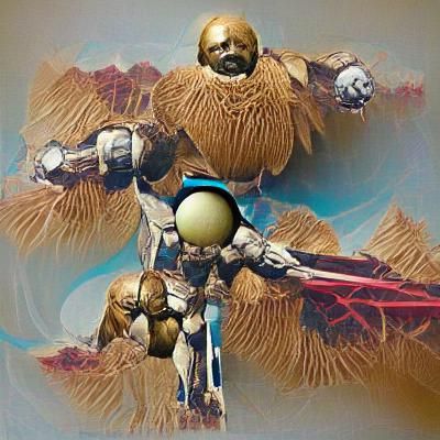 Colossal Titan Generated by AI