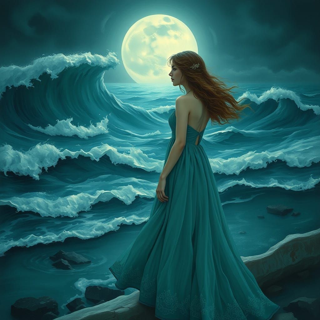 The Enigmatic Sea: A Dreamlike Exploration of Truth and Myth