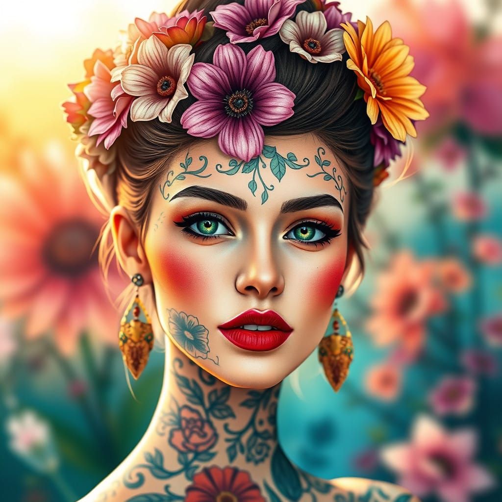 Tattooed Woman